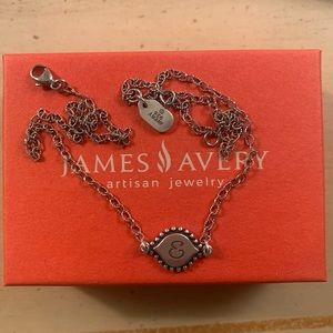 James Avery Memoir Initial ‘E’ Necklace
